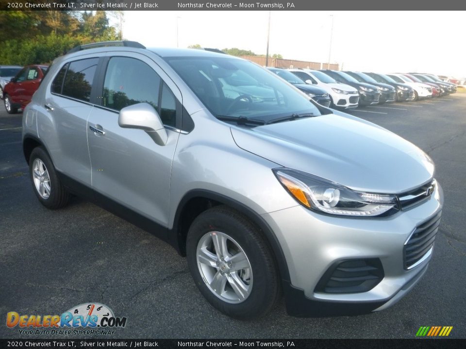 2020 Chevrolet Trax LT Silver Ice Metallic / Jet Black Photo #7