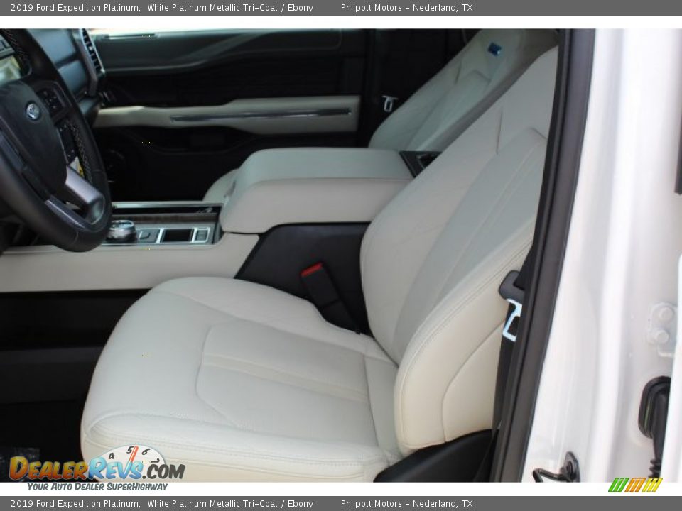 2019 Ford Expedition Platinum White Platinum Metallic Tri-Coat / Ebony Photo #11