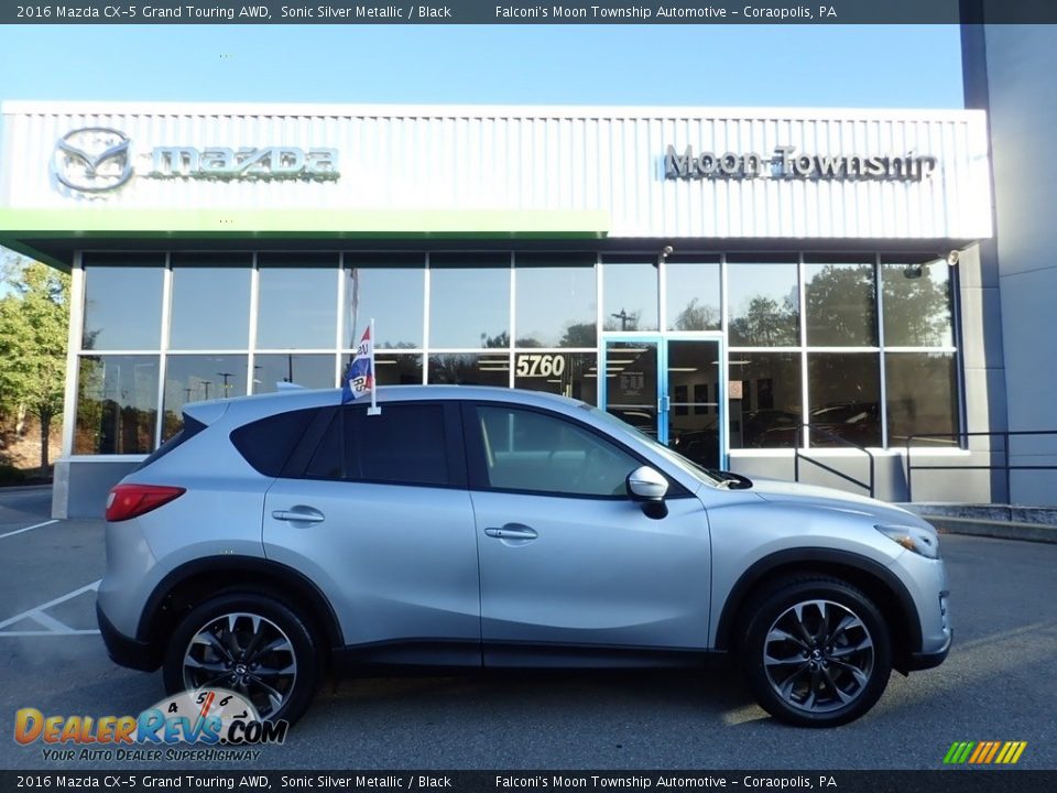 2016 Mazda CX-5 Grand Touring AWD Sonic Silver Metallic / Black Photo #1