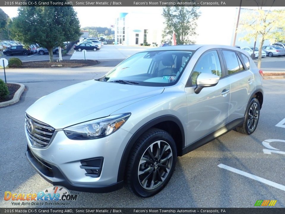 2016 Mazda CX-5 Grand Touring AWD Sonic Silver Metallic / Black Photo #7