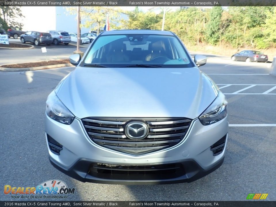 2016 Mazda CX-5 Grand Touring AWD Sonic Silver Metallic / Black Photo #8