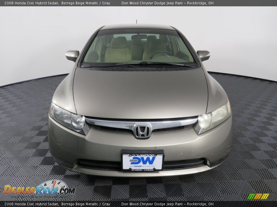 2008 Honda Civic Hybrid Sedan Borrego Beige Metallic / Gray Photo #5