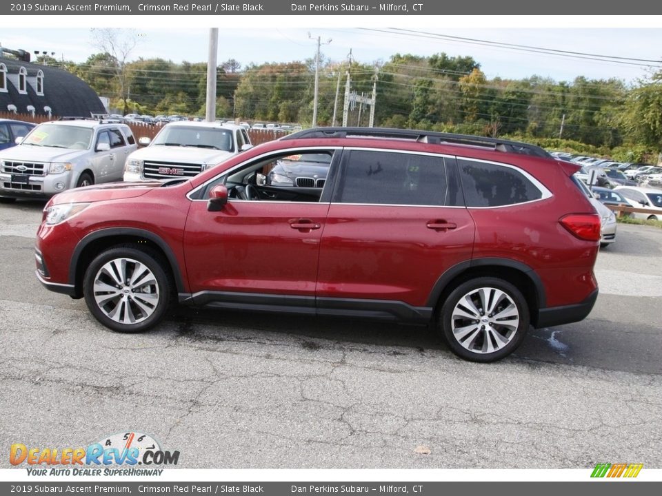 2019 Subaru Ascent Premium Crimson Red Pearl / Slate Black Photo #8