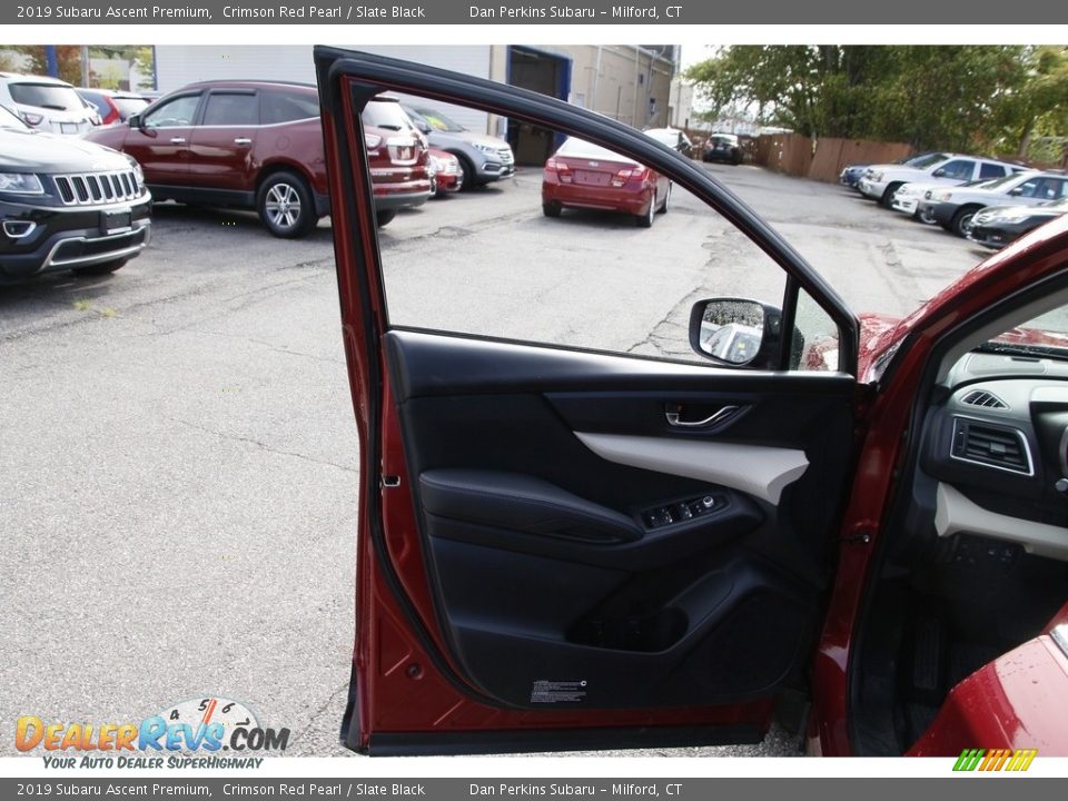 2019 Subaru Ascent Premium Crimson Red Pearl / Slate Black Photo #9