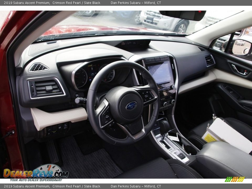 2019 Subaru Ascent Premium Crimson Red Pearl / Slate Black Photo #10