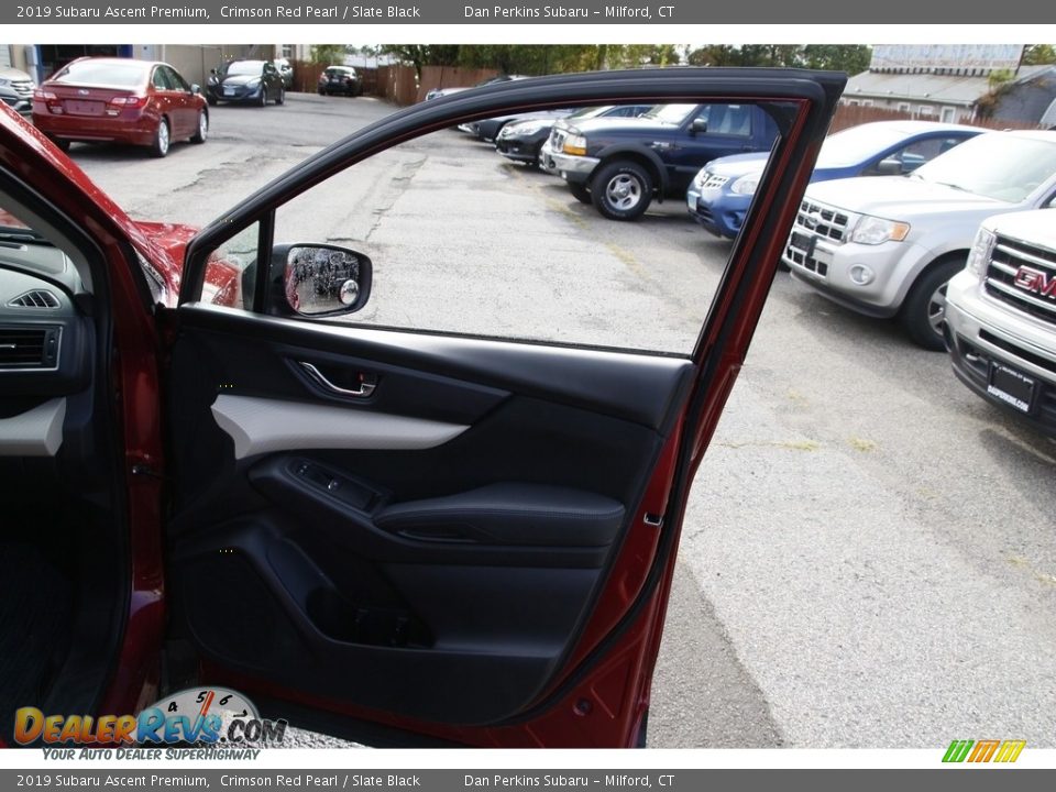 2019 Subaru Ascent Premium Crimson Red Pearl / Slate Black Photo #17