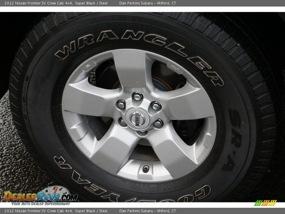 2012 Nissan Frontier SV Crew Cab 4x4 Super Black / Steel Photo #20