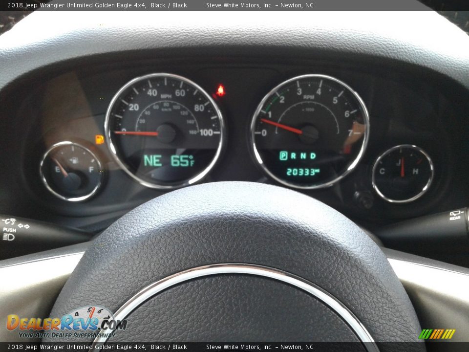 2018 Jeep Wrangler Unlimited Golden Eagle 4x4 Black / Black Photo #18