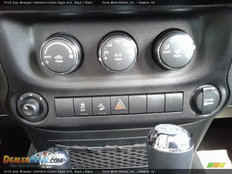 2018 Jeep Wrangler Unlimited Golden Eagle 4x4 Black / Black Photo #21