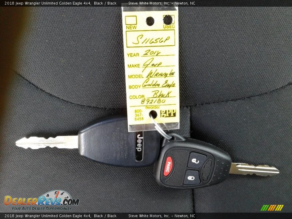 2018 Jeep Wrangler Unlimited Golden Eagle 4x4 Black / Black Photo #26