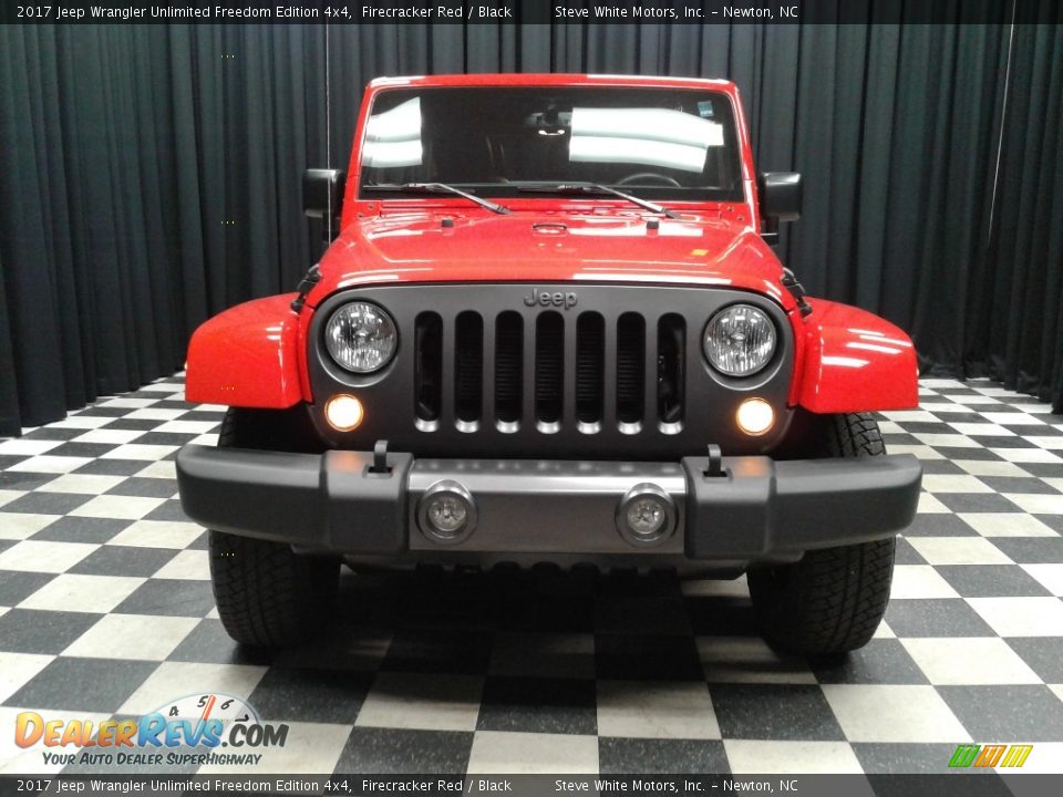 2017 Jeep Wrangler Unlimited Freedom Edition 4x4 Firecracker Red / Black Photo #3
