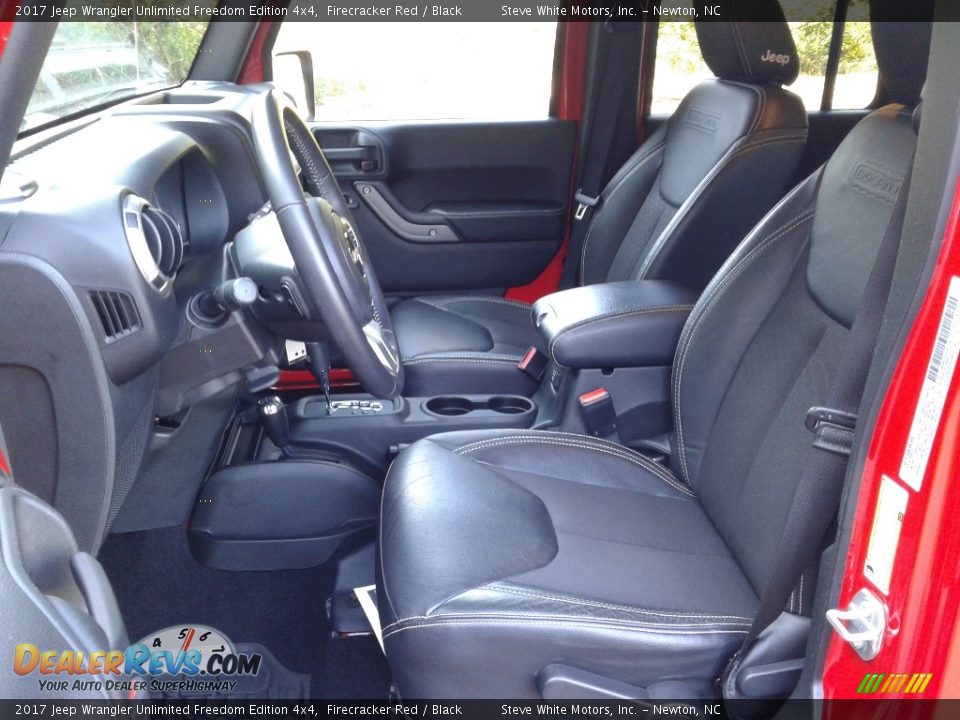 2017 Jeep Wrangler Unlimited Freedom Edition 4x4 Firecracker Red / Black Photo #10