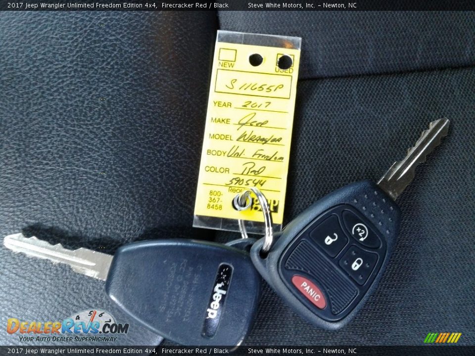 2017 Jeep Wrangler Unlimited Freedom Edition 4x4 Firecracker Red / Black Photo #28