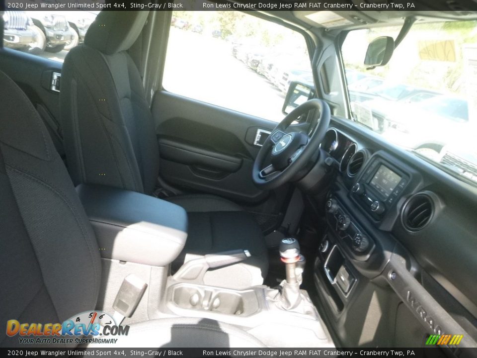 2020 Jeep Wrangler Unlimited Sport 4x4 Sting-Gray / Black Photo #10