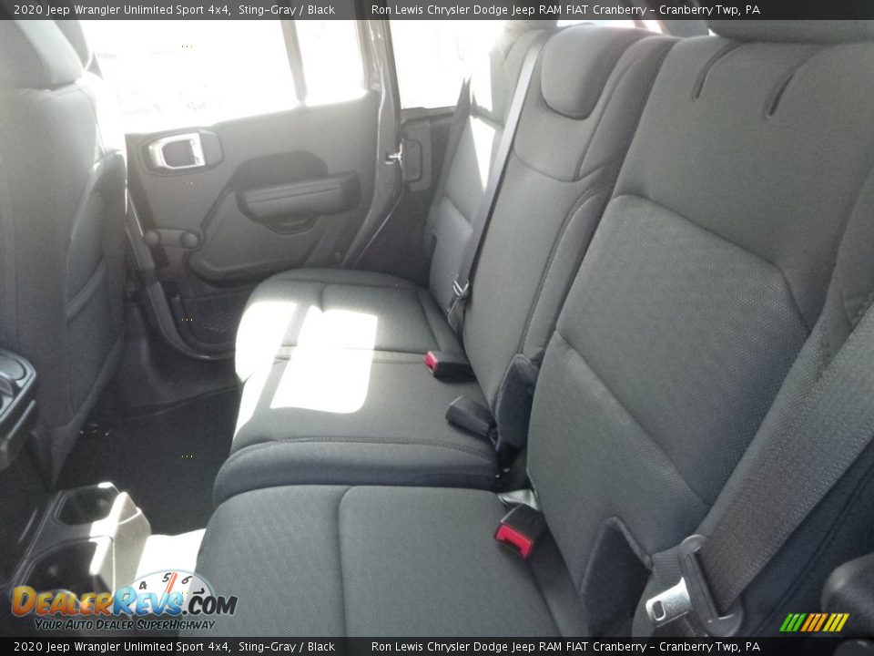 2020 Jeep Wrangler Unlimited Sport 4x4 Sting-Gray / Black Photo #12