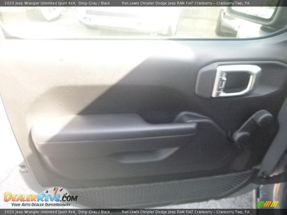 2020 Jeep Wrangler Unlimited Sport 4x4 Sting-Gray / Black Photo #14
