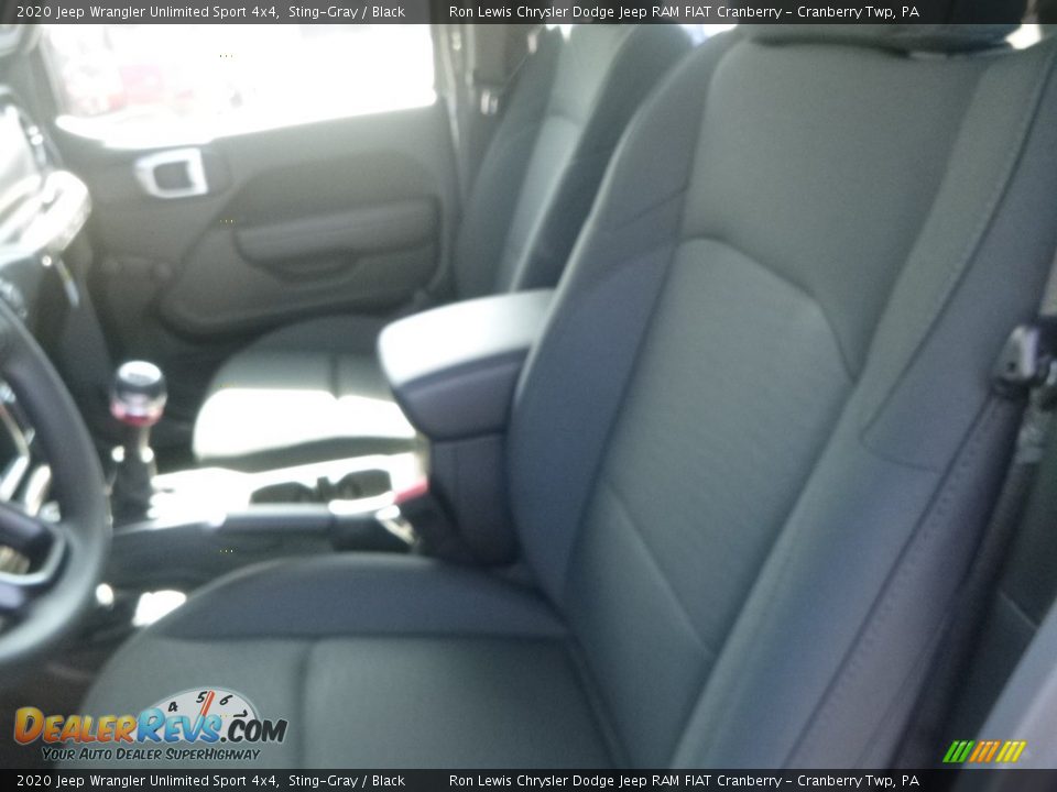 2020 Jeep Wrangler Unlimited Sport 4x4 Sting-Gray / Black Photo #15