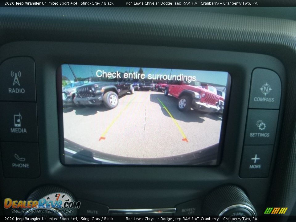 2020 Jeep Wrangler Unlimited Sport 4x4 Sting-Gray / Black Photo #18