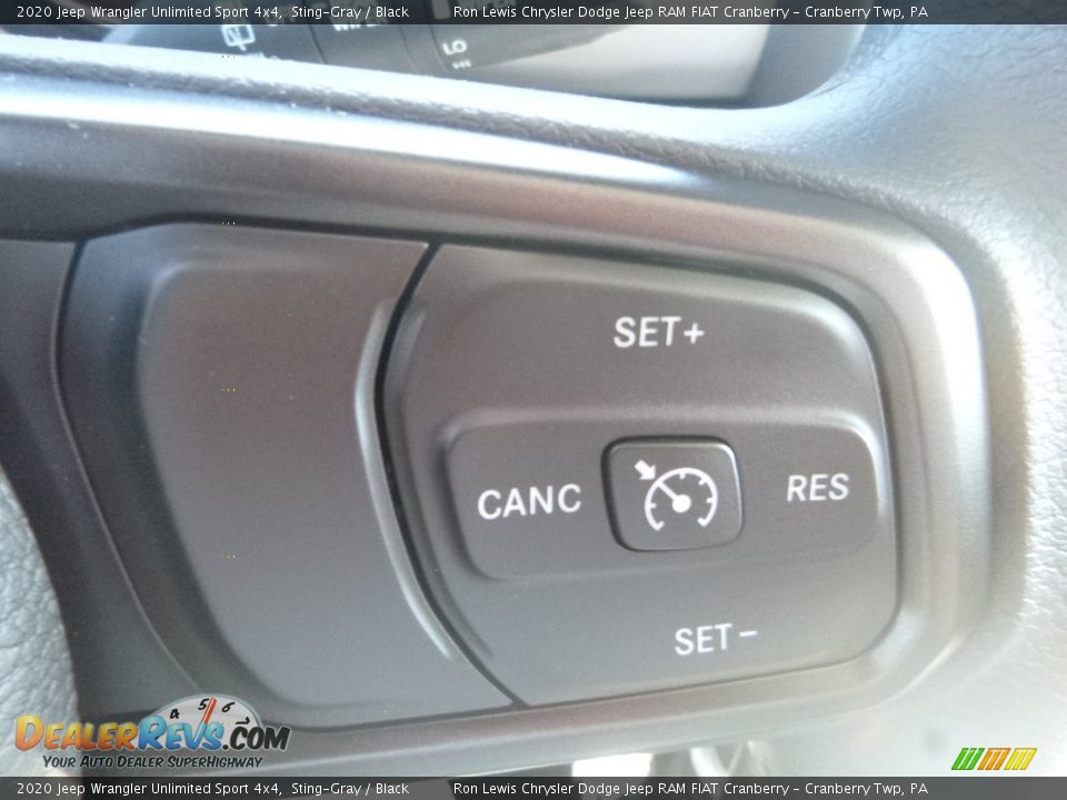 2020 Jeep Wrangler Unlimited Sport 4x4 Sting-Gray / Black Photo #19