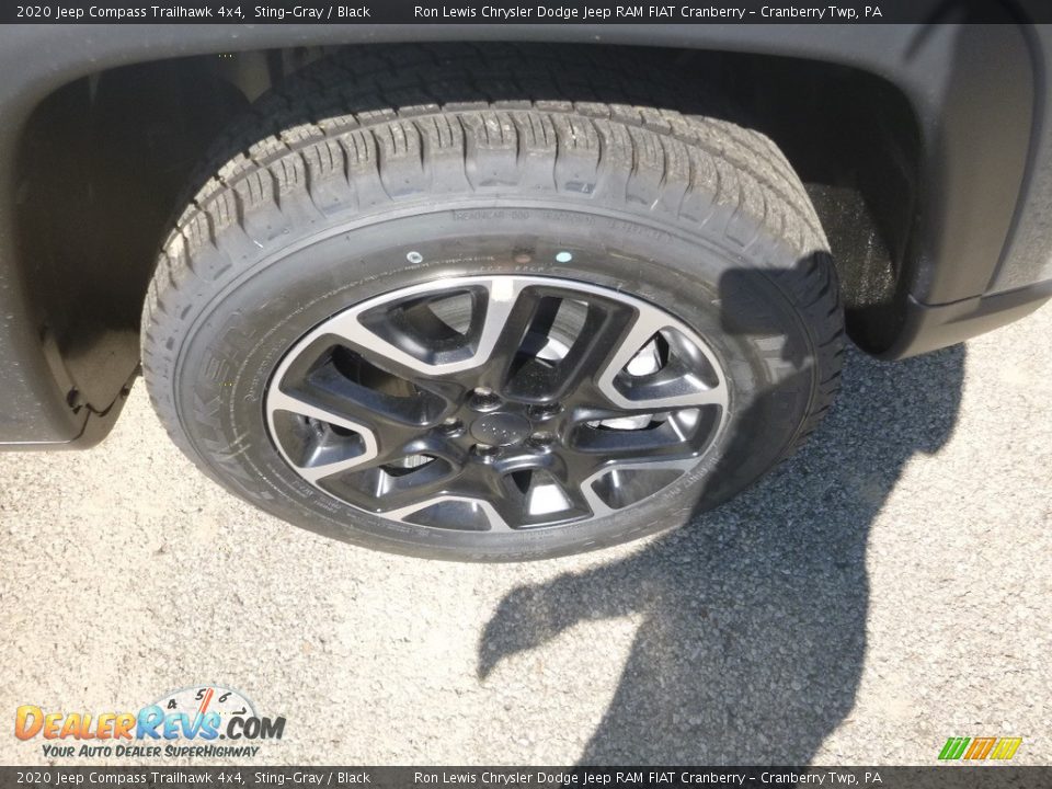 2020 Jeep Compass Trailhawk 4x4 Sting-Gray / Black Photo #9