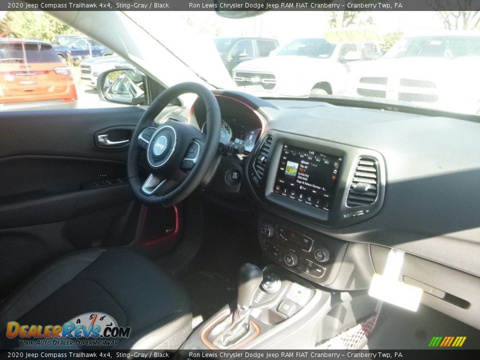 2020 Jeep Compass Trailhawk 4x4 Sting-Gray / Black Photo #11