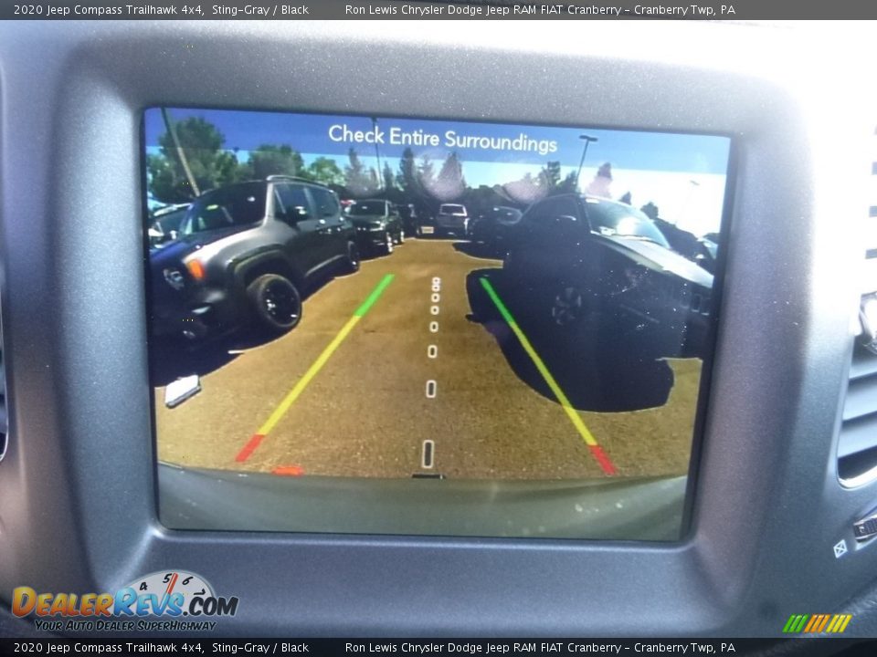 2020 Jeep Compass Trailhawk 4x4 Sting-Gray / Black Photo #20