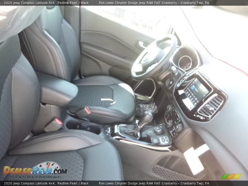 2020 Jeep Compass Latitude 4x4 Redline Pearl / Black Photo #10