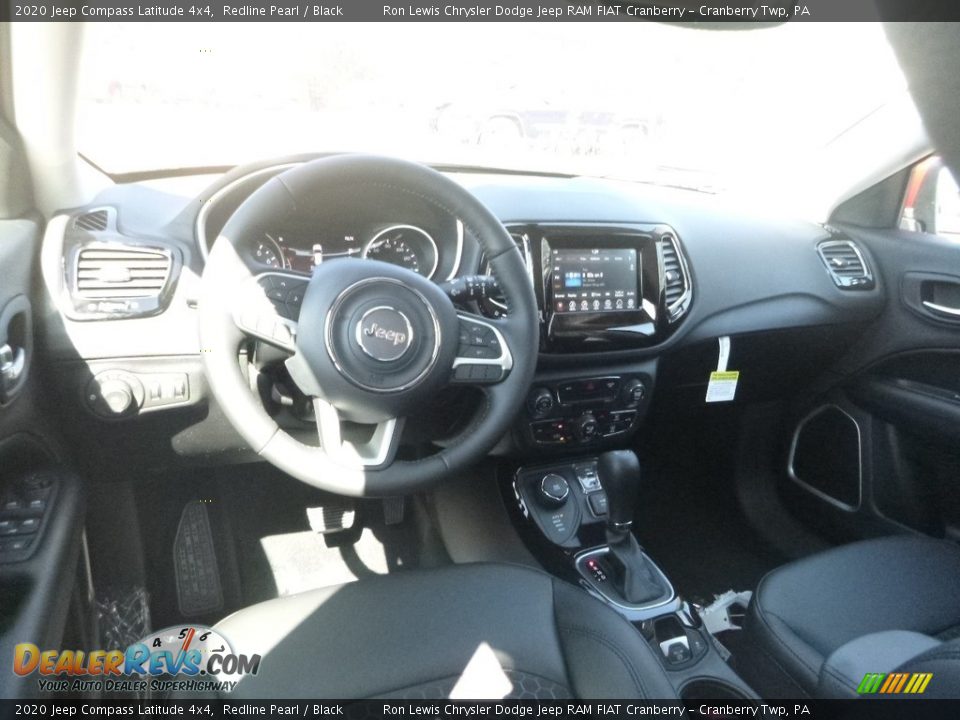 2020 Jeep Compass Latitude 4x4 Redline Pearl / Black Photo #12