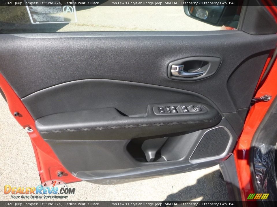 2020 Jeep Compass Latitude 4x4 Redline Pearl / Black Photo #13