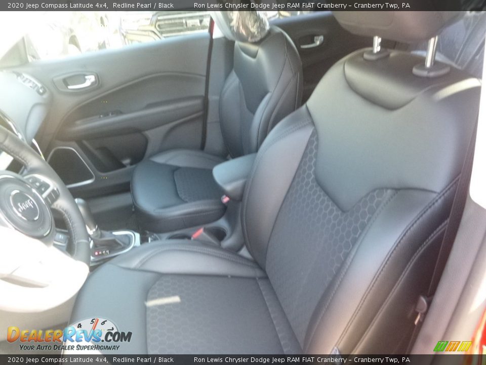 2020 Jeep Compass Latitude 4x4 Redline Pearl / Black Photo #14