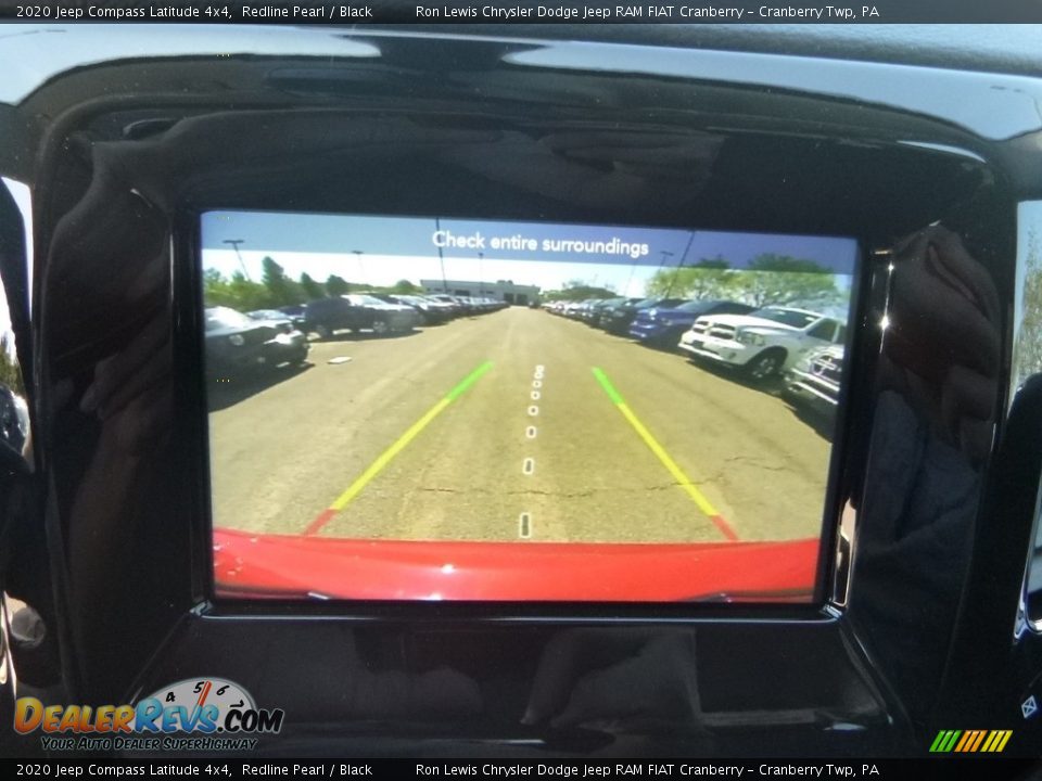 2020 Jeep Compass Latitude 4x4 Redline Pearl / Black Photo #19