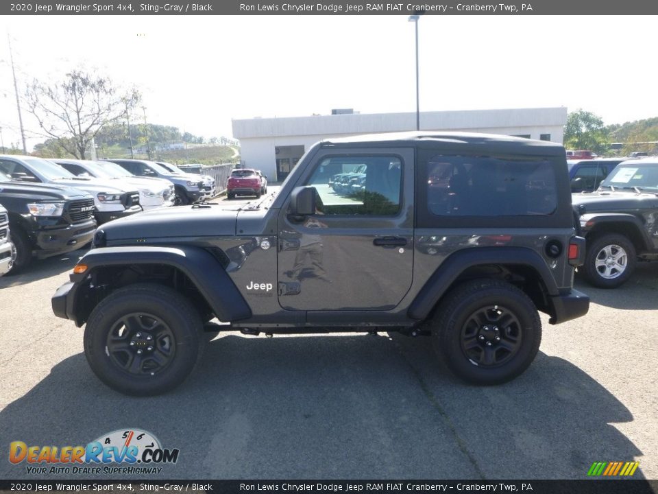 2020 Jeep Wrangler Sport 4x4 Sting-Gray / Black Photo #2