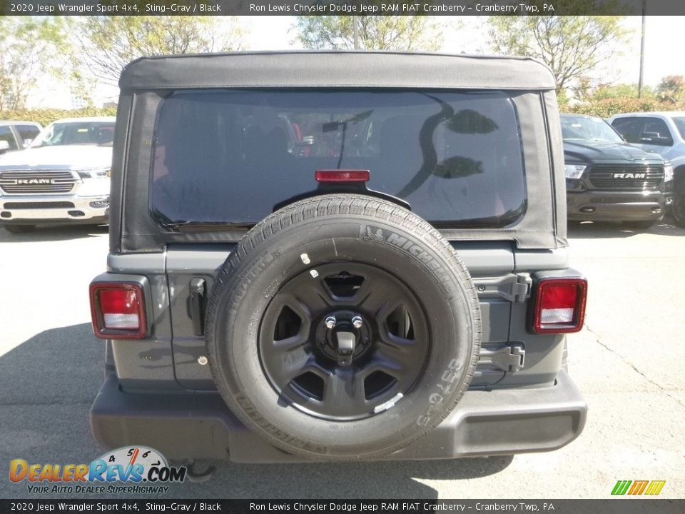 2020 Jeep Wrangler Sport 4x4 Sting-Gray / Black Photo #4