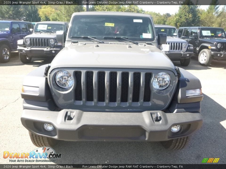 2020 Jeep Wrangler Sport 4x4 Sting-Gray / Black Photo #8