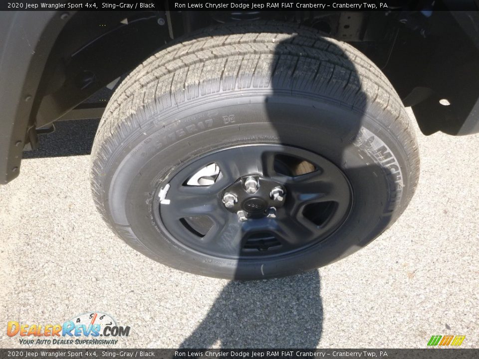 2020 Jeep Wrangler Sport 4x4 Sting-Gray / Black Photo #9
