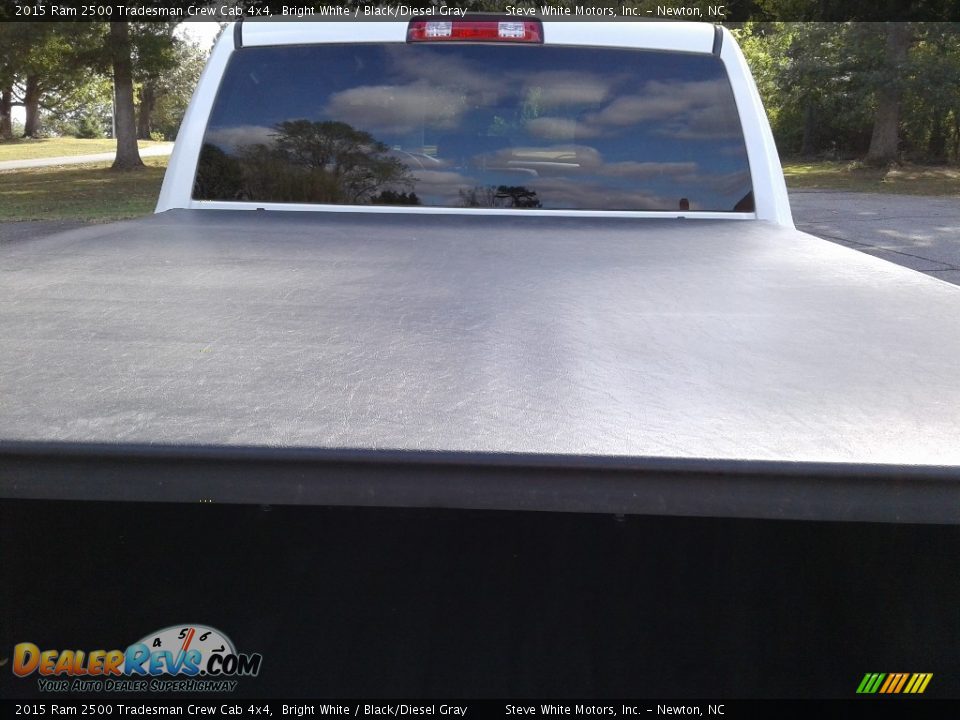 2015 Ram 2500 Tradesman Crew Cab 4x4 Bright White / Black/Diesel Gray Photo #13