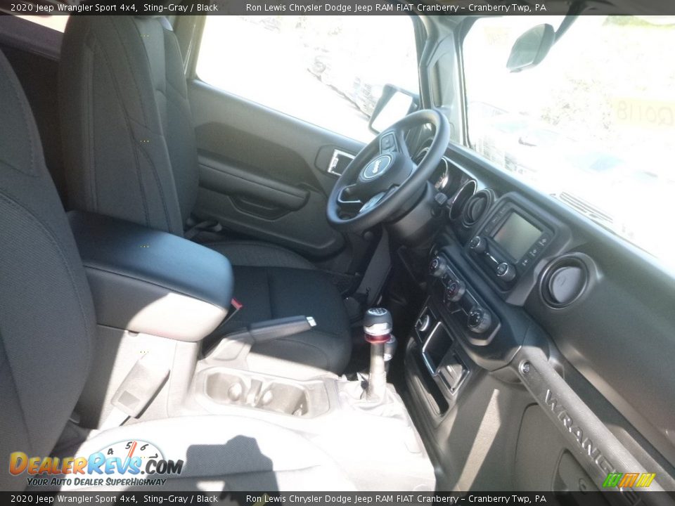 2020 Jeep Wrangler Sport 4x4 Sting-Gray / Black Photo #10