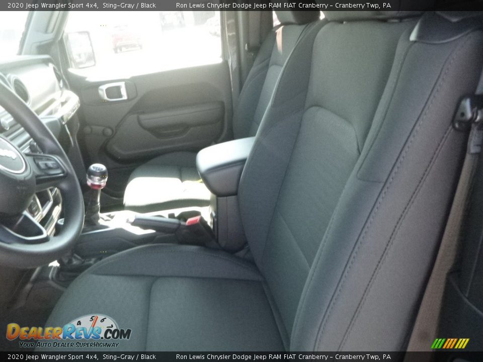2020 Jeep Wrangler Sport 4x4 Sting-Gray / Black Photo #13