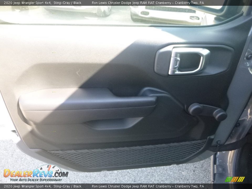 2020 Jeep Wrangler Sport 4x4 Sting-Gray / Black Photo #14