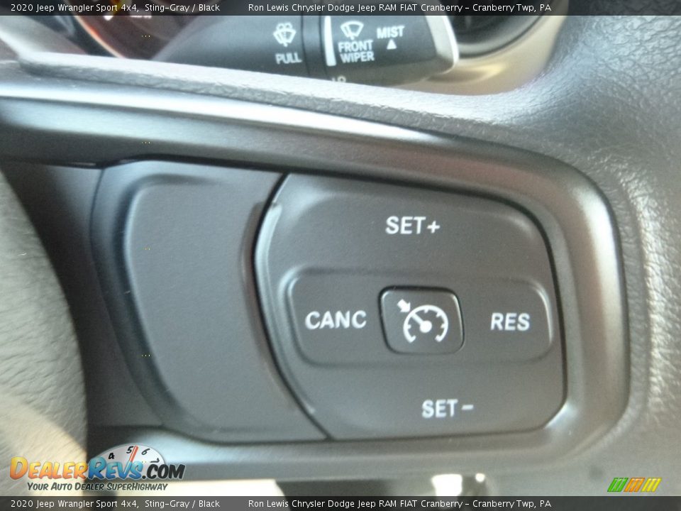 2020 Jeep Wrangler Sport 4x4 Sting-Gray / Black Photo #17