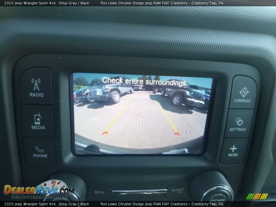 2020 Jeep Wrangler Sport 4x4 Sting-Gray / Black Photo #19