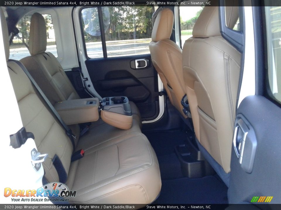 Rear Seat of 2020 Jeep Wrangler Unlimited Sahara 4x4 Photo #13