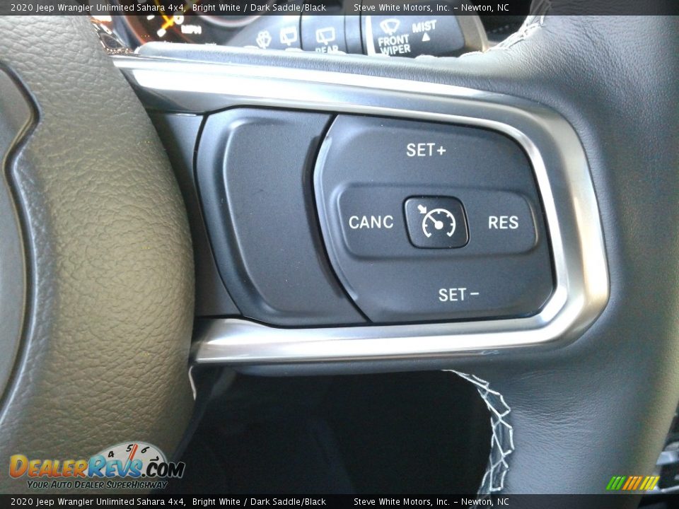 2020 Jeep Wrangler Unlimited Sahara 4x4 Steering Wheel Photo #17