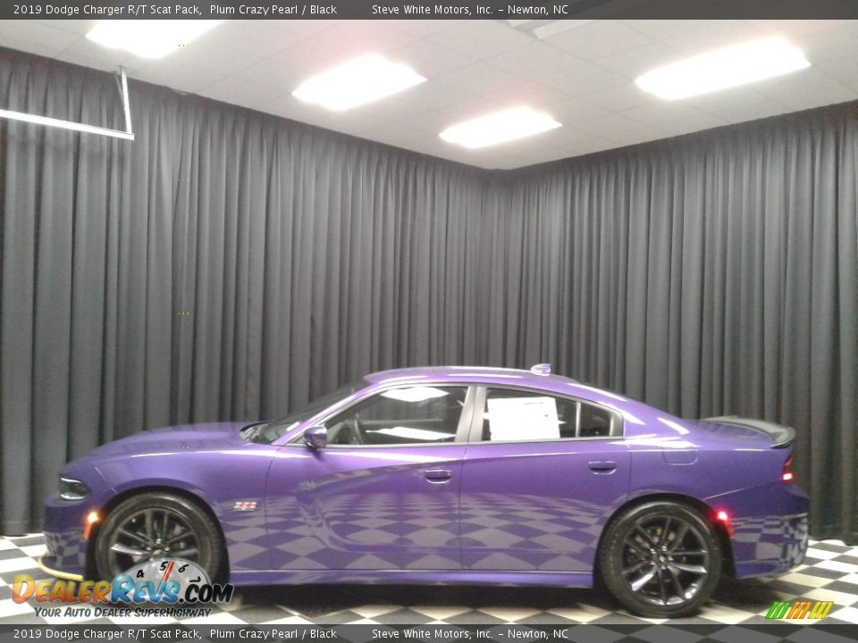 2019 Dodge Charger R/T Scat Pack Plum Crazy Pearl / Black Photo #1