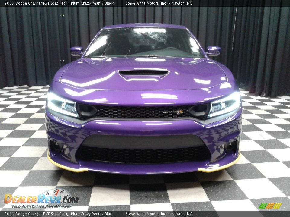 2019 Dodge Charger R/T Scat Pack Plum Crazy Pearl / Black Photo #3