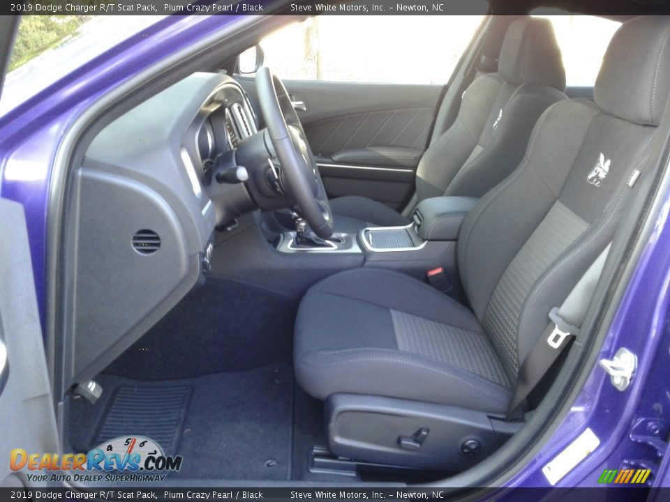 2019 Dodge Charger R/T Scat Pack Plum Crazy Pearl / Black Photo #10