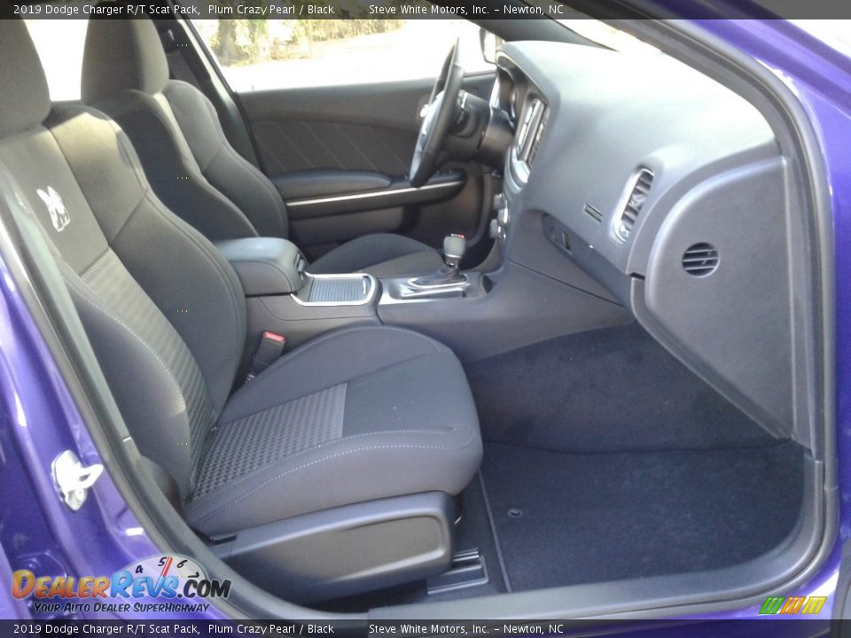 2019 Dodge Charger R/T Scat Pack Plum Crazy Pearl / Black Photo #15