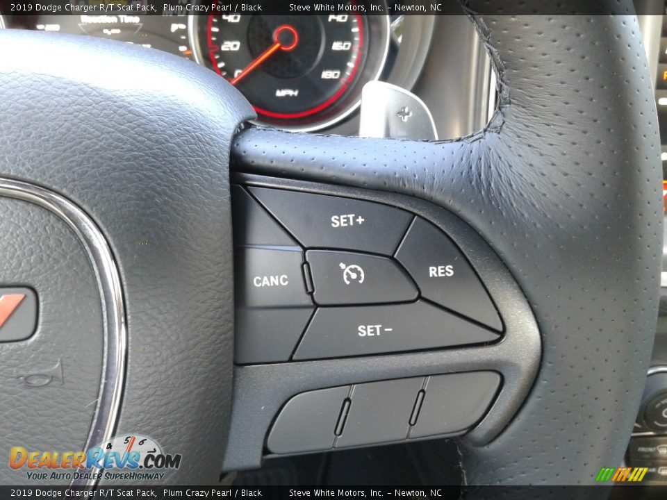 2019 Dodge Charger R/T Scat Pack Plum Crazy Pearl / Black Photo #18