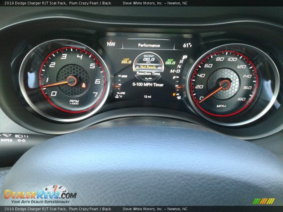 2019 Dodge Charger R/T Scat Pack Plum Crazy Pearl / Black Photo #19