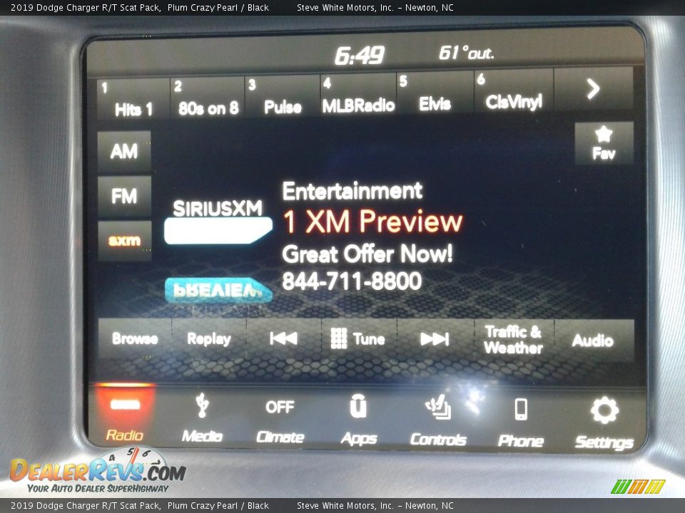 2019 Dodge Charger R/T Scat Pack Plum Crazy Pearl / Black Photo #21